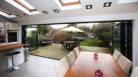 . Kitchen Extension Roof Lights, Lantern Roof Light, Orangery Roof, Kitchen Lantern, Orangery Extension, Flat Roof Extension, Roof Skylight, Kitchen Diner Extension, Extension Plans