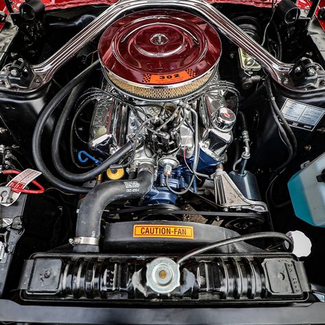 This 1968 Ford Mustang GT fastback received a fresh, ground-up restoration. It’s powered by a 302ci V8 engine paired with a 4-speed manual transmission. From The Matt Furukawa Collection. 1969 Mustang Fastback, Mustang 65, Mustang Restoration, Mustang Engine, Mobil Mustang, 1968 Ford Mustang, Chevy Diesel Trucks, 1968 Mustang, Early Bronco