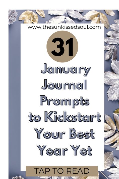 Looking for a fresh, creative outlet to kickstart your new year? Dive into this blog post from The Sun Kissed Soul Therapy Collective, where we're bringing you an inspiring collection of January Journal Prompts! Unveil your hidden thoughts, dreams, aspirations, and more as you explore this unique way to nourish your mind and soul. Don't miss out on the chance to embark on a journey of self-discovery and personal growth. January Journal Prompts, January Journal, Mindfulness Journal Prompts, Morning Journal Prompts, Soul Therapy, Morning Journal, Gratitude Journal Prompts, Daily Journal Prompts, Best Year Yet