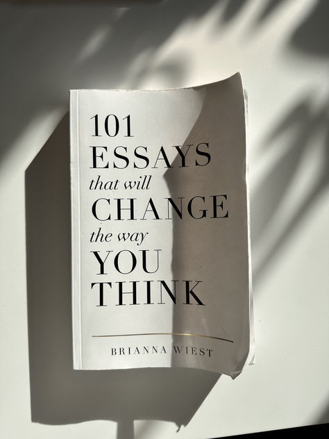 Embark on a transformative journey of the mind with '101 Essays that Will Change the Way You Think' by Brianna West. 📚✨ Explore profound perspectives, challenge your beliefs, and embrace the power of thought. Elevate your intellect and enrich your soul one essay at a time. Are you ready to change the way you think? #MindShift #BookMagic #NewPerspectives #2024 #newyearnewyou Essay Inspiration, 101 Essays, Essay Outline Template, Brianna Wiest, Outline Template, Writing Games, Essay Format, Essay Outline, Academic Goals