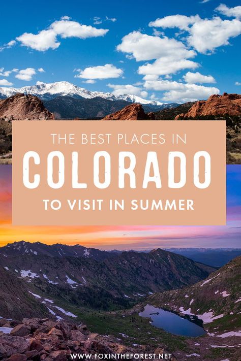 Colorado In Summer, Colorado Vacation Summer, Travelling Usa, Colorado Life, Colorado Towns, List Inspiration, Road Trip To Colorado, Colorado City, Colorado Summer