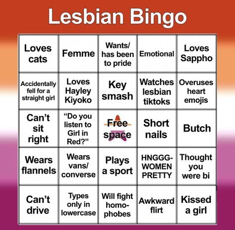 Lgbtq Safe Space, Trans Nonbinary, About Me Template, Bingo Sheets, Bingo Template, Lgbt Humor, Lgbtq Funny, Bingo Card, Bingo Board