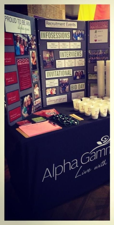 Club Rush Table Ideas, Trifold Board, Graduation Party Pictures, College Bulletin Boards, Western Carolina, Sigma Alpha Iota, Western Carolina University, Classroom Boards, Advent For Kids