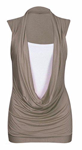 Womens Ladies Cowl Neck Gathered Neckline Ruched Contrast... https://www.amazon.co.uk/dp/B01FO9Z6NM/ref=cm_sw_r_pi_dp_x_G8R-zb5A0Q6T0 Tunic Vest, Pleated Drapes, Gathered Neckline, Lace Tee, Top Plus Size, Cowl Neck Top, Fashion Sewing Pattern, Fashion Sewing, Amazon Fashion