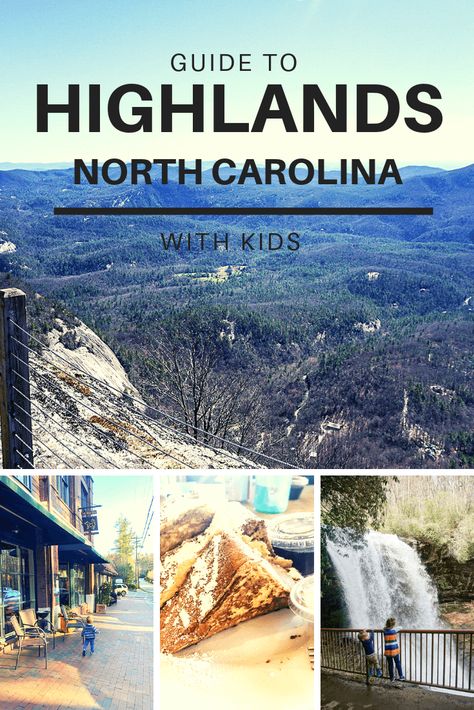 The essential guide to visiting Highlands, NC, with kids.  Tips for finding where to eat and what to do in this adorable mountain town. Things To Do In Cashiers Nc, Things To Do In Highlands Nc, Cashiers Nc Things To Do, Highlands Nc Things To Do, Highland Nc, Nc Travel, Beautiful America, Highlands North Carolina, Cashiers Nc