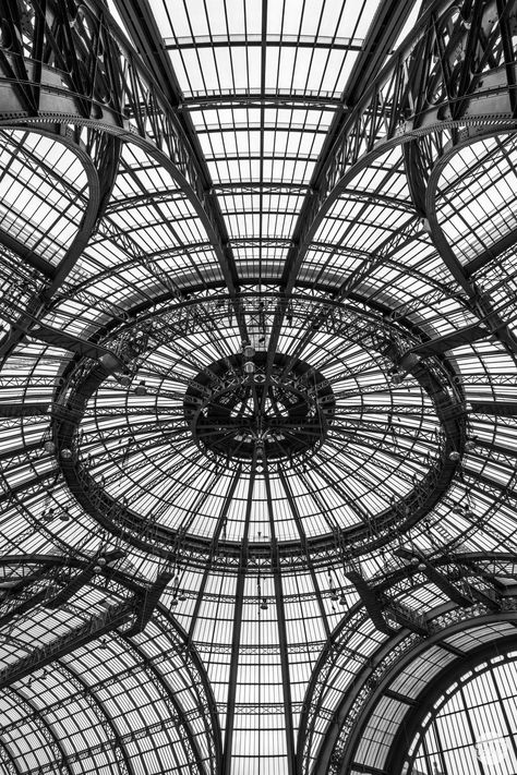 Grand Palais, Paris  France Paris Drawing, Grand Palais Paris, Paris Architecture, Store Design Boutique, Textiles Projects, Paris Chic, Grand Palais, Modern City, Store Design