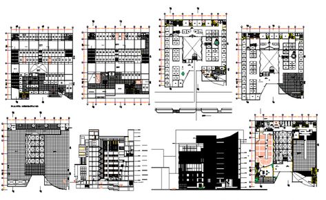 Modern 3 storey commercial building design 3 Storey Commercial Building Design, Commercial Building Design, Commercial Building Plans, Building Design Plan, Elevation Plan, Building Layout, House Plan Gallery, Commercial Building, Multipurpose Room