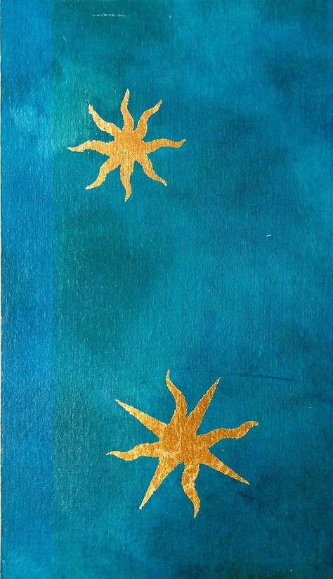 Stars Painted On Wall, Abstract Gold Leaf Painting, Paint Board, Painting Gold Leaf, Abstract Star, Wall Art Gold Leaf, Ceramic Projects, Gold Art Painting, Room Layouts