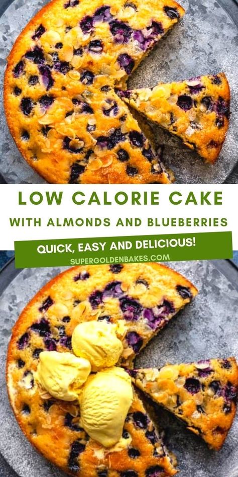 Low Cholesterol Cake Recipes, Healthy Blueberry Recipes Low Calories, Low Calorie Cake Recipes, Fat Free Cake, Sweet Potato Cake Recipe, Low Calorie Cake, Diet Cake, Low Calorie Fruits, Low Fat Desserts