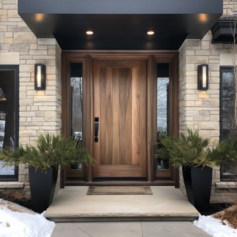 Exterior Doors – Timber & Hutch Double Glass Entry Doors, Pantry Door Ideas, Exterior Door Designs, Mountain Home Exterior, House Front Door Design, Modern Entrance Door, Exterior Front Doors, Kitchen Transformation, House Front Door