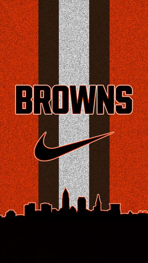 Cleveland Browns HD Wallpaper on Behance Browns Wallpaper, Cleveland Browns Wallpaper, Cleveland Browns Logo, Cleveland Browns, Cleveland, Wallpapers, Nike, Orange, White