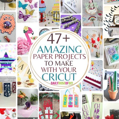 51 Amazing Cricut Paper Crafts to Make This Year - Daily Dose of DIY Cricut Paper Crafts, Diy Baby Shower Centerpieces, Flower Candy, Pen Projects, Paper Craft For Kids, Cardstock Crafts, Circuit Ideas, Papercraft Printable, Butterflies Svg