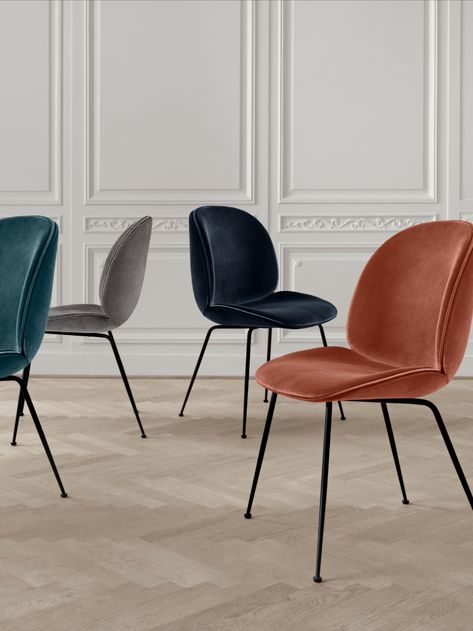 Gubi Beetle Chair, Gubi Beetle Dining Chair, Gubi Chair, Contemporary Style Interior, Beetle Chair, Dinner Chair, Interior Architects, The Beetle, Modern Kitchen Interiors