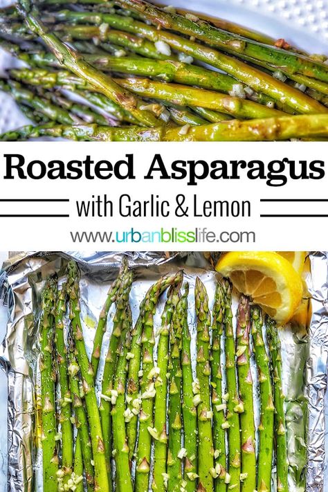 Asparagus Recipes Garlic, Weeknight Sides, Garlic Roasted Asparagus, Pan Asparagus, Menu Project, Asparagus Side Dish, Garlic Asparagus, Asparagus Garlic, Easy Vegetable Recipes