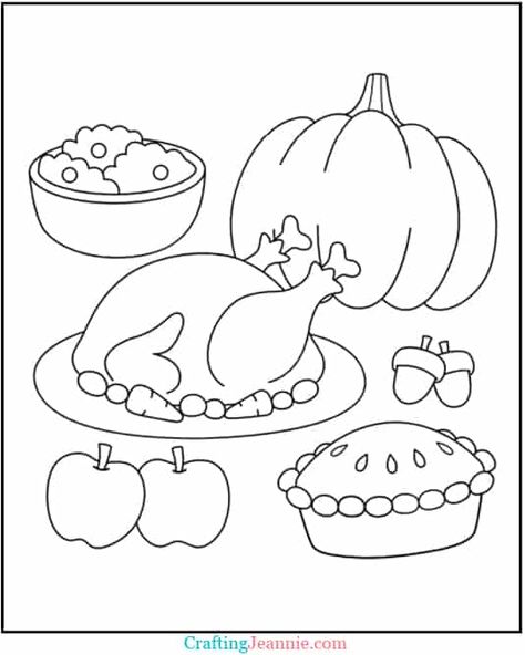 30 Free Thanksgiving Coloring Pages Thanksgiving Food Coloring Pages, Traditional Thanksgiving Food, Thanksgiving Coloring Page, Ornament Coloring, Chicken Coloring Pages, Thanksgiving Drawings, Thanksgiving Coloring Sheets, Thanksgiving Coloring Book, Free Thanksgiving Coloring Pages