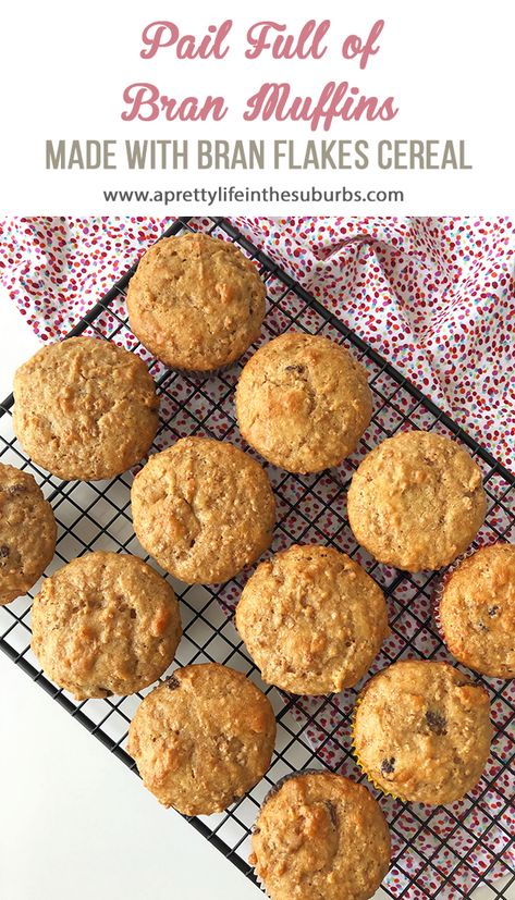 Branflakes Recipes, Refrigerator Bran Muffin Recipe, Bran Flake Muffins, Bran Flakes Cereal, Refrigerator Bran Muffins, Casserole Hamburger, Carrot Oatmeal Muffins, Buttermilk Blueberry Muffins, Bran Flakes