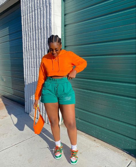 Two Piece Shorts, Two Piece Shorts Set, Effortlessly Chic Outfits, Cute Lazy Outfits, Cute Comfy Outfits, Streetwear Fashion Women, Cute Swag Outfits, Curvy Girl Outfits