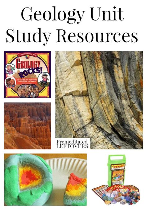 Geology Unit Study Resources- If you are looking to add fun activities or crafts to your geology unit, here are some excellent resources to get you started. Easy Peasy Homeschool, Geology Activities, Geology Lessons, Science Unit Studies, Unit Studies Homeschool, Study Resources, Study Ideas, Unit Studies, Science Ideas