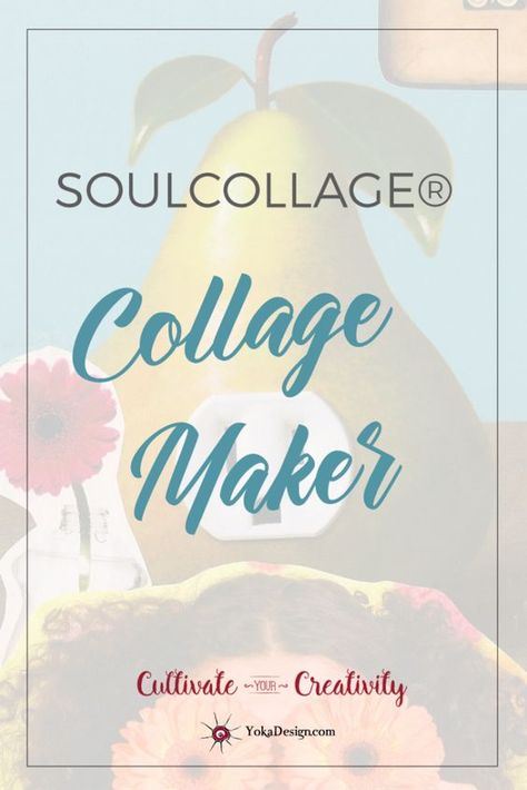 Free Downloadable Collage Maker and instructions. Get in touch with what is true for you through SoulCollage® Soulcollage Cards, Art Therapy Directives, Paper Tear, Soul Cards, Collage Cards, Soul Collage, Creative Arts Therapy, Therapy Exercises, Collage Foto