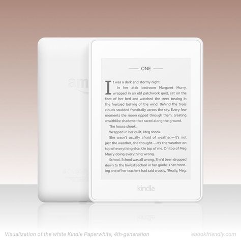 😍😍😍 White Kindle Paperwhite❗️ No, it's only a visualization, but the actual white variant may arrive sooner than you think Paper White Kindle, Kindle White, White Kindle, Best Kindle, Kindle Oasis, Dark N Stormy, Xmas Wishes, Felt Cover, Stormy Night