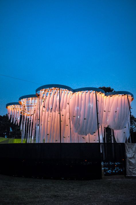 Abin Design Studio Constructs Pavilion of Canopies for Indian Cultural Festival Architecture Art Nouveau, Pavilion Architecture, Pavilion Design, Cultural Festival, Shade Structure, Canopies, Sculpture Installation, Futuristic Architecture, Light Installation