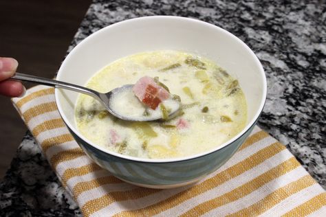 A tasty soup for those wintry days  - High Plains Journal Ham And Green Bean Soup, Ham And Collard Green Soup, Ham Potato And Green Bean Soup, Green Bean Dumpling Soup, Green Bean Dumpling Soup German, Ham And 15 Bean Soup, 15 Bean And Ham Soup, Dumpling Soup, Dumplings For Soup