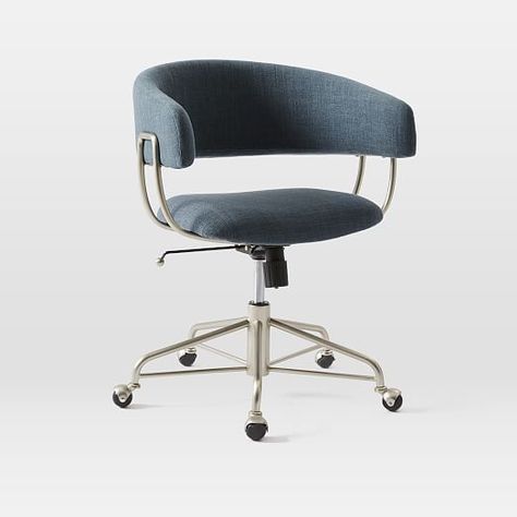 Cute Desk Chair, Stylish Office Chairs, Modern Desk Chair, Upholstered Office Chair, Cheap Office Chairs, Dining Room Table Chairs, Office Chair Without Wheels, Office Chair Design, Office Furniture Accessories