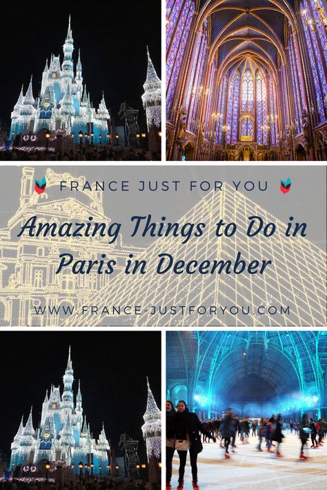 Must Do In Paris, Windows Christmas, Europe In December, Paris Trip Planning, Paris In December, December Travel, France Winter, Paris December, Paris Things To Do