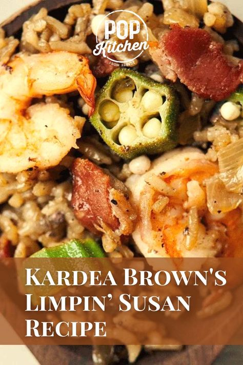 Kardea Brown Introduces a Lesser-Known Traditional Gullah Lowcountry Dish, Limpin’ Susan #chefrecipes #limpinsusan #southernrecipes https://parade.com/recipes/kardea-brown-limpin-susan Limpin Susan, Kardea Brown, Seafood Dish Recipes, Hoppin John, Brown Recipe, Cajun Dishes, Okra Recipes, Southern Recipes Soul Food, Country Recipes