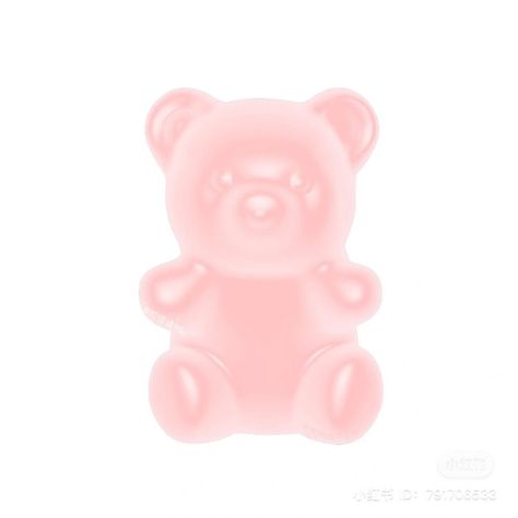 Pink Scrapbook Paper, Pastel Pink Icons:), Pink Scrapbook, 3d Things, Pastel Background Wallpapers, Shower Jellies, Jelly Bears, Person Icon, Bear Illustration