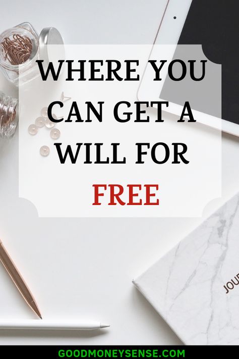 Think wills are only for the older generation? Without knowing what could happen tomorrow, if you have any assets or children that need to be cared for, you need to consider a will or estate planning. Otherwise your estate will go to the nearest relative, even if it is not what you want. Good Money Sense looks into what you need to know about writing a will and some places online you can get it done, for free even. #wills #estates #estateplanning #personalfinance #lifeanddeath #smartfinances Making A Will, Wills And Estate Planning, Writing A Will, Life Organization Binder, Family Emergency Binder, Estate Planning Checklist, Money Sense, Retirement Advice, Emergency Binder