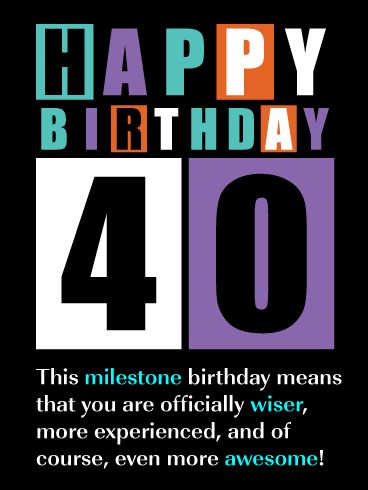 Happy 40th Birthday Messages with Images - Birthday Wishes and Messages by Davia Happy 40 Birthday Wishes Friend, Happy Birthday Wishes 40th, Happy Birthday 40 Funny Men, Birthday Wishes 40 Turning 40, Birthday Wishes For 40th Birthday, Daughter 40th Birthday Wishes, 40th Birthday Wishes For A Friend, 40 Birthday Wishes For Women, Happy 40th Birthday Son