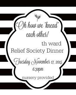 RS 'We KNEAD Each Other' activity idea. So cute! You Are Kneaded Relief Society Activity, Fall Rs Activities, You Are Kneaded Relief Society, Rs Activities Ideas, Rs Activity Ideas, Relief Society Activities Ideas, Notes Of Appreciation, Relief Society Gifts, Act Of Service