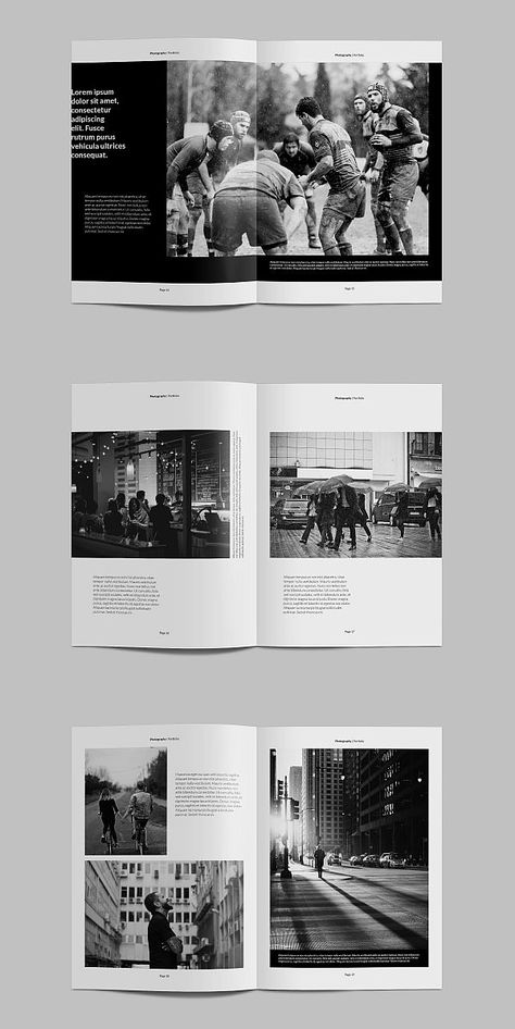 Photography Portfolio Layout, Photography Zine, Layout Editorial, Photography Portfolio Template, Graphic Design Magazine, Logos Photography, Indesign Layout, Fashion Editorial Layout, Magazine Layout Inspiration