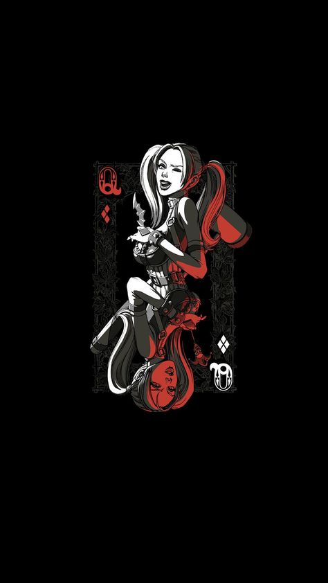 Arley Queen, Harleen Quinn, Harley Quinn Drawing, Queens Wallpaper, Arte Grunge, Harley Quinn Artwork, Harley Quinn Comic, Joker Wallpapers, Harley Quinn Art