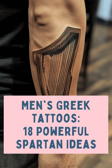 Epic Greek Tattoo Ideas: 18 Designs for the Modern Spartan Man Latin Phrases Tattoo Men, Historical Tattoos Ideas, Greek God Tattoos For Men, Greek Mythology Tattoos Men, Sigma Tattoo, Greek God Tattoos, Latin Phrase Tattoos, Modern Spartan, Greek Tattoo Ideas