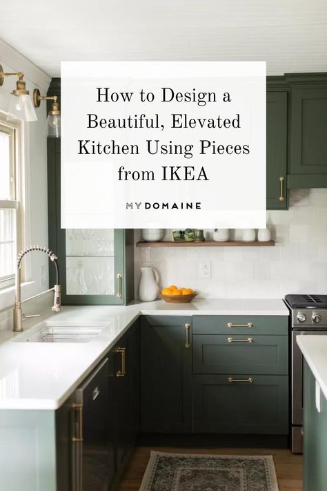 Ikea Kitchen Ideas, Kitchen Ceiling Designs, Modern Kitchen Ceiling, Amber Lewis Kitchen, Elevated Kitchen, Kitchen Cabinets On A Budget, Ikea Kitchen Inspiration, Island Kitchens, Kitchen Ceiling Design