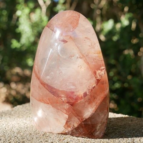 Fire Quartz 101: Meaning, Properties, Benefits & Uses Hematoid Quartz Meaning, Fire Quartz Meaning, 101 Meaning, Fluorite Meaning, Quartz Healing Properties, Quartz Meaning, Remove Negativity, Quartz Properties, Hematoid Quartz