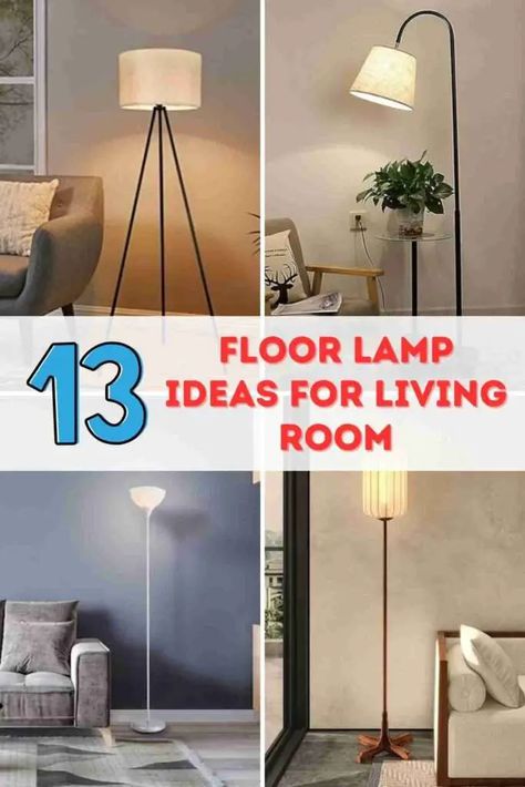 Transform Your Living Room with These 13 Floor Lamp Ideas for a Cozy and Inviting Space 27 Corner Lamp Ideas, Floor Lamps Living Room Corner, Floor Lamp Corner, Floor Lamp Ideas, Retro Floor Lamps, Corner Floor Lamp, Paper Floor Lamp, Crystal Floor Lamp, 13th Floor