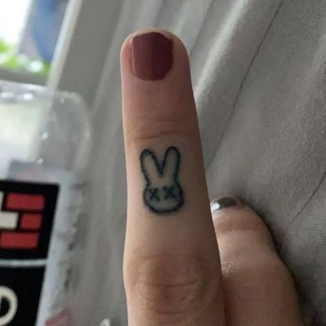 Stick Tattoo, Bunny Tattoo, Stick Poke Tattoo, Sharpie Tattoos, Hand Doodles, Cat Tattoos, Stick N Poke Tattoo, Doodle Tattoo, Cat Tattoo Designs