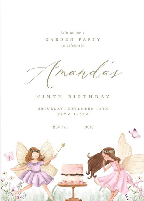 Kara's Party Ideas Fairy Garden Party | Kara's Party Ideas Fairy Invitations, Fairy Birthday Cake, Fairy Garden Birthday Party, Fairy Garden Party, Garden Party Birthday, Fairy Birthday Party, Garden Birthday, Fairy Birthday, Fairy Parties