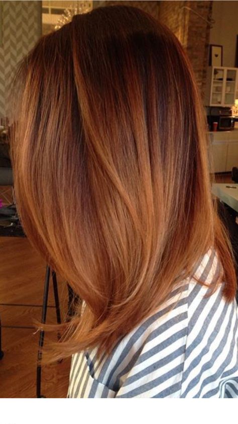 Auburn Hair Copper, Balayage Hair Copper, Auburn Balayage, Hair Ombre, Hair Color Auburn, Copper Hair Color, Long Red Hair, Super Hair, Trendy Hair Color