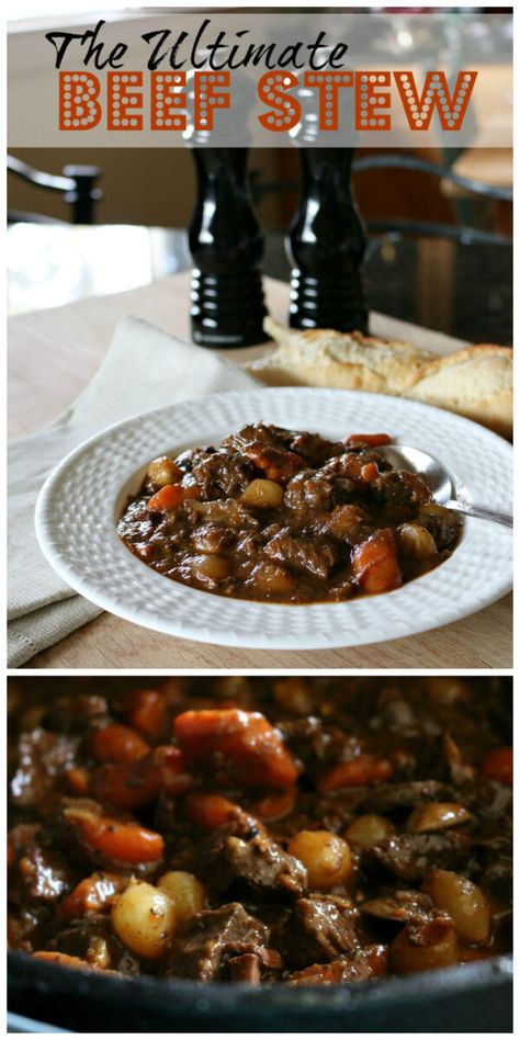 Ultimate Beef Stew, Crockpot Stew, Hearty Beef Stew, Beef Stew Crockpot, Cast Iron Skillet Recipes, Cast Iron Recipes, Crockpot Recipes Beef, Beef Stew Meat, Stew Meat