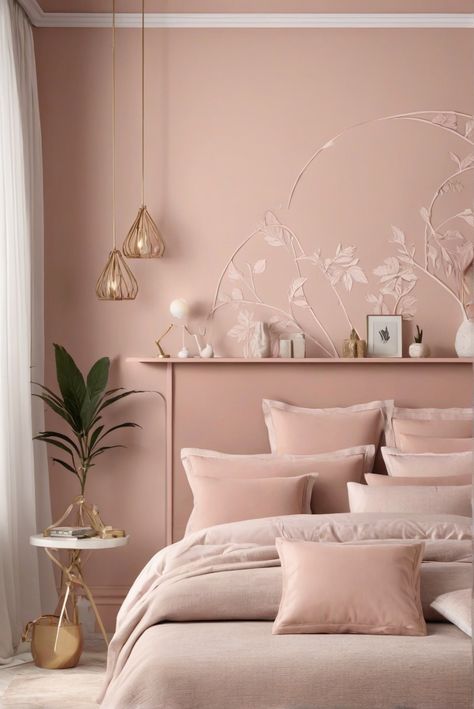 1. Bedroom decor
2. Home improvement
3. Interior design ideas
4. Paint finish tips Bedroom Colours 2024, Bedroom Paint Colors 2024, Bedroom Paint Idea, Terracotta Bedroom Decor, Modern Pastel Bedroom, Bedroom Ideas Terracotta, Terra Cotta Bedroom, Green And Terracotta Bedroom, Small Room Colors