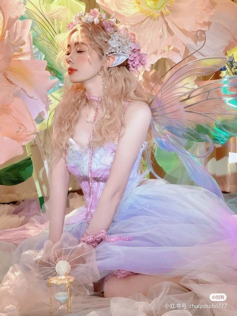 Fashion Editorial Makeup, Fairy Photoshoot, Fairy Garden Birthday Party, Fairies Photos, Sakamoto Days, Dreamy Photography, Fairy Artwork, Love Animation Wallpaper, Fashion Design Collection