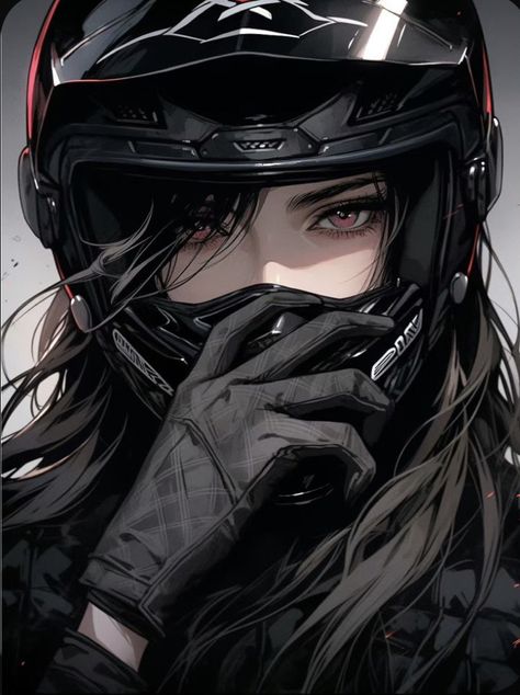 Tomboy Drawing, Tomboy Art, Image Moto, Best Nature Images, Bike Aesthetic, Quiet Girl, Biker Aesthetic, Female Biker, Dreamy Artwork