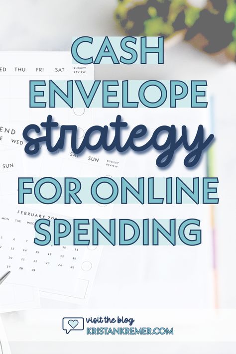 Want to save money and stay on budget while shopping online? Try the cash envelope stuffing method! Our tips will help you use this popular budgeting tactic to keep your spending in check, even if you shop and pay your bills online. Don't miss out on easy savings, start today! Cash Envelope Categories, Envelope Stuffing, Annual Goals, Functional Planning, Budgeting System, Ultimate Planner, Cash Stuffing, Household Budget, Savings Strategy