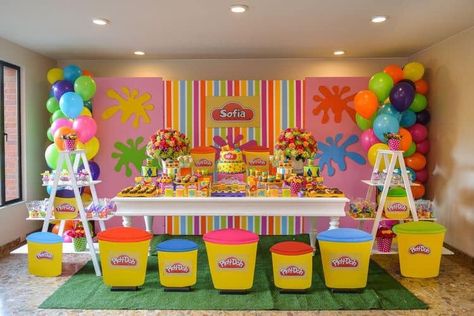 Play Dough Party Ideas, Play Dough Themed Birthday Party, Play Doh Party Ideas, Playdough Theme Birthday Party, Play Dough Birthday Party Ideas, Playdoh Party Decorations, Playdough Party Ideas, Play Doh Birthday Party Ideas, Playdough Birthday Party Ideas