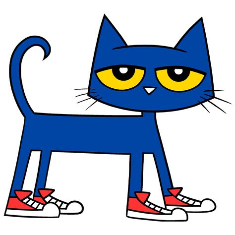 Pete The Cat Shoes, Cat Drawing For Kid, I Love My White Shoes, Shoes Poster, Pete The Cats, Cat Outline, Cat Drawing Tutorial, Cat Steps, Dragon Heart