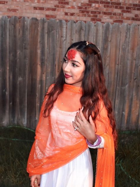 #dupatta #makeup #fashion #anarkali #orange #dashain #festivallooks Dashain Outfits, Dashain Festival Nepal, Dashain Festival, Happy Dashain, Outfit For Boys, Festival Makeup, Festival Looks, Makeup Fashion, Festival Outfits